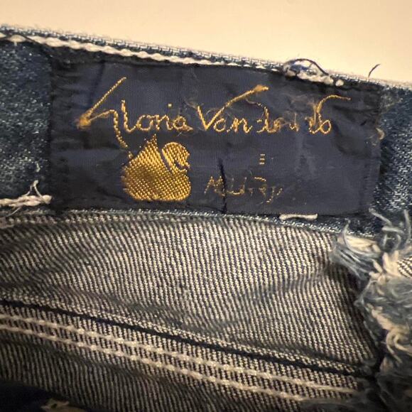 Gloria Vanderbilt Vintage Y2K High Rise Straight Leg Jeans - 4/6 - Picture 5 of 8